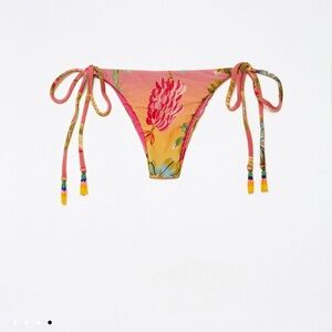 FARM RIO ombré forest bikini bottom